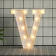 thumbnail image 2 of Luces LED con letras, letrero iluminado, letrero con letras para luz nocturna, boda/fiesta de cumpleaños, lámpara de Navidad alimentada por batería, decoración de Bar para el hogar brillar Electrónica, 2 of 4