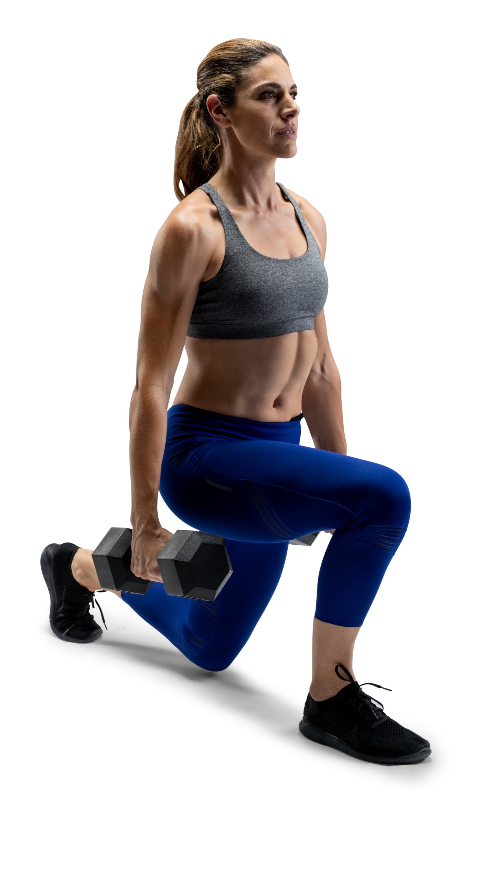 Weider, 25lb Rubber Hex Dumbbell, Single
