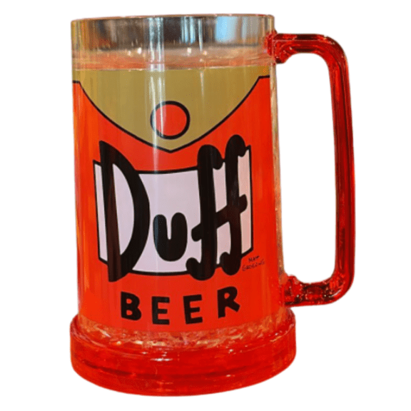 Universal Studios Duff Beer Plastic Glass Handle Cup New With Tag