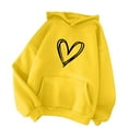 thumbnail image 4 of jsaierl Hoodies for Women Plus Size Heart Graphic Hoodies Sweatshirts Casual Pullover Trendy Long Sleeve Top Hoodie, 4 of 4