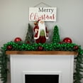thumbnail image 2 of Northlight 3-Finish Shatterproof Ball Christmas Tree with Tinsel - 15.75" - Green, 2 of 7