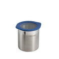 thumbnail image 4 of Tramontina Style 4-Piece Stainless Steel Canister Set with Silicone Lids, Blue, Dishwasher Safe, 4 of 5