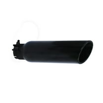 Go Rhino GRT234414B Black Powder Coated Stainless Steel Exhaust Tip