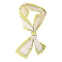 Unique Bargains 1 Pc Headband Borders Pattern Hairband for Women Beige Green