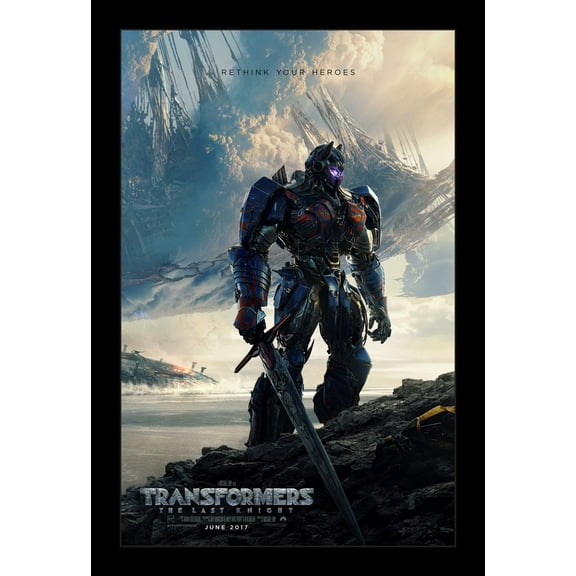 TRANSFORMERS: THE LAST KNIGHT - 11x17 Framed Movie Poster
