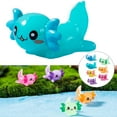 thumbnail image 2 of Glowing Axolotl Miniatures 10-Pack Aquarium Decor Fish Tank Ornaments Resin Figurines Cartoon-Inspired 2.6*2.3cm Multi-Color, 2 of 6