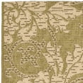 thumbnail image 2 of SAFAVIEH Courtyard Aubrey Traditional Floral Indoor/Outdoor Area Rug Green/Cream, 2'7" x 5', 2 of 4