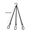 Insect Netting Hanging Baskets Chains 3 Hanging Chains Flower Pot