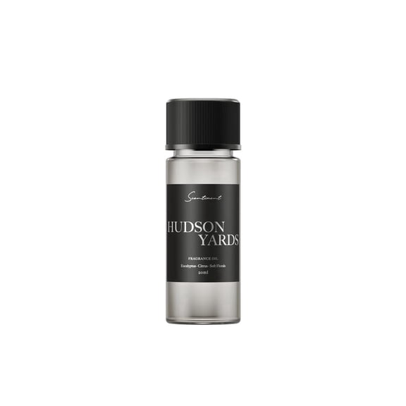 Scentiment Hudson Yards Diffuser Oil – 20ml | Home Aromatherapy Fragrance Oil | Notes of Eucalyptus, Citrus & Soft Florals