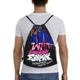 thumbnail image 2 of Friday Night Funkin' Drawstring Backpack, Lightweight Gym Bag, Water-Resistant String Bag for Sports, Travel, Swimming, Beach, 2 of 9