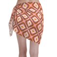 thumbnail image 2 of Bingfone 70s Retro Style Women's Sarong Swimsuit Cover Ups Bathing Suit Coverups Chiffon Beach Wrap Skirts, 2 of 7
