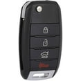 thumbnail image 6 of CCIYU 2 pcs NYODD4TX1306-TFL Flip Key Fob Uncut Blade 4 Buttons Replacement 2014 2015 for Kia for Optima OE NYODD4TX1306-TFL - 4 Buttons, 6 of 7