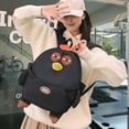 thumbnail image 4 of Jiibva Cartoon Large Capacity Chicken Nylon Backpack With Pendant Lightweight Bookbag Kawaii Hen Shape Bag, 4 of 7