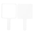 thumbnail image 1 of Vanity Mirror, Easy To Carry Pure Flat  Makeup Mirror, Woman For Girls White, 1 of 8