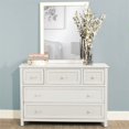 thumbnail image 2 of Hillsdale Schoolhouse 4.0 Contemporary Wood Dresser and Mirror in White, 2 of 2
