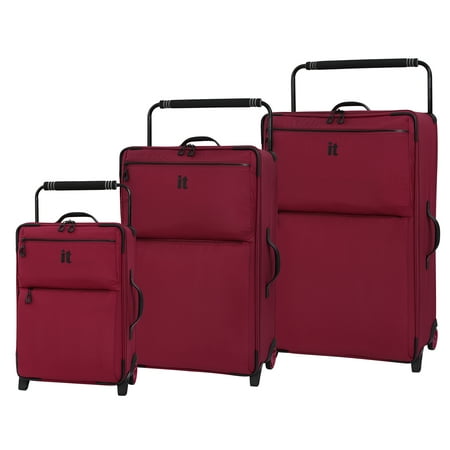 World Lightest Los Angeles 3pc Softside Luggage (Best Luggage Store Los Angeles)