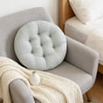 thumbnail image 6 of Chair Seat Cushion 15.75In Soft Household Sofa Cushion Pressure Relief Hip Support Reduce Strain Long Sitting Non Slip Portable for Dining Chair Bedroom Sofa Home Office Study Car Seat Daily Use, 6 of 6