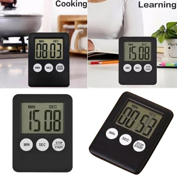 Digital Kitchen Timer With Large Led Display Count Up Countdown Countup Timer For Cooking Digital Timer For Cooking Sand Timer 2 Minute