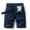 Blue, variant on LYMAYTER Men Casual Shorts Summer Stretch Cargo Shorts Cozy Lightweight Utility Shorts 28-38