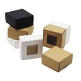 thumbnail image 5 of 50 piezas DIY Kraft Multi Size Cute Square Kraft Packaging Box Wedding Party Favor Supplies Handmade Soap Chocolate Candy Gift Box, 5 of 5