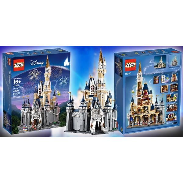 LEGO Disney Castle 4080 Piece Building Kit [LEGO, #71040, Ages 16 ...