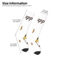 thumbnail image 2 of Vsdgher Happy Fall Knee Socks, High Socks Long Stretchy Sock Women Knee High Stocking, Long Socks for Women, 2 of 6