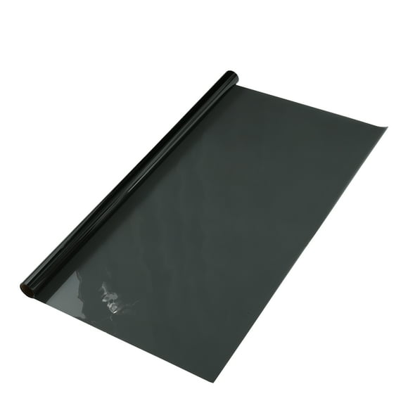 Unique Bargains Nano Ceramic Car Window Tint Film VLT 34% IRR 56% UVR 60% Black 5ft x 24inch Privacy Film 2mil PET 1 Pc