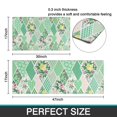 thumbnail image 7 of Pioneer Flower Floral Print Pattern Kitchen Rugs Sets Of 2,Anti Fatigue Kitchen Mat Rugs Non Slip Washable,Decorative Kitchen Floor Mats for Kitchen,Sink,Laundry,17"x30"+17"x47", 7 of 7