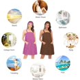 thumbnail image 5 of Women Bath Wrap Towel for Womens Shower with Pocket Adjustable Spa Robe & Facial Headband, 5 of 6