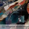 thumbnail image 3 of Shivering Waterproof Printed Shower Curtain Set with Hooks - Decorative Bathroom Decoration, 3 of 6