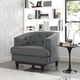 thumbnail image 5 of Modway Coast Upholstered Fabric Armchair in Gray, 5 of 5