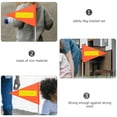 thumbnail image 3 of 5 uds banderas de seguridad para bicicleta bandera de precaución para bicicleta de alta visibilidad bandera de seguridad Simple para bicicleta, 3 of 6