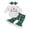 Green, variant on Cjfdfy Newborn Baby Girl Christmas Outfit Christmas Gingerbread Man Printed Long Sleeve Printed Knit Romper Flared Pants Headband Infant Cute First Christmas Fall Winter Outfits