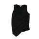 thumbnail image 1 of Blusa Sin mangas con envoltura sintética bar III Mujer Negro XS, 1 of 2