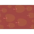 thumbnail image 1 of Ahgly Company Indoor Rectangle Patterned Love Red Area Rugs, 8' x 10', 1 of 1