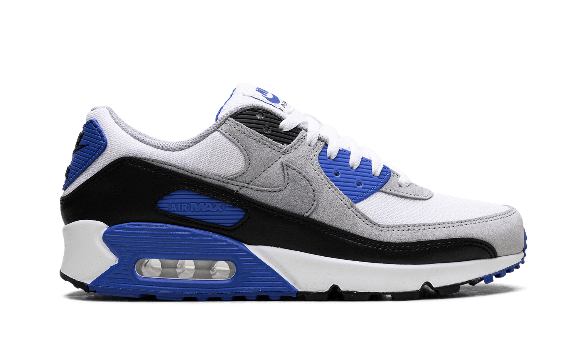 NIKE MENS Air Max 90 "Hyper Royal" DM0029 112 from Stadium Goods