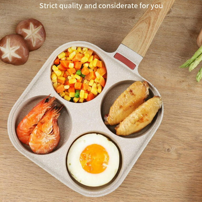 4.7'' One Egg Frying Pan Portable Mini Fried Egg Pan Heart Flower Star  Shaped Nonstick Breakfast Skillet Cook Pan for Stove Top - AliExpress