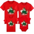 thumbnail image 3 of Conjuntos de ropa a juego para la familia de Navidad, madre, padre, hija, hijo, bebé, ropa de manga corta para niños, ropa, camiseta, 3 of 5