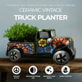 thumbnail image 2 of Avera Products Ceramic Vintage Truck Planter with Earthenware Clay, 2 of 6