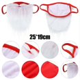 thumbnail image 2 of Navidad unisex adultos Santa Claus barba mascarilla Navidad boca cubre ornamento, 2 of 5