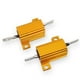 thumbnail image 4 of 3X Alto Voltaje 10 Ohm 10R 10W Vatio Resistores Bobinados de Cáscara de Metal de Aluminio Alojado, 4 of 5