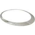 thumbnail image 4 of compatible avec Mini 2007-2015 R55 R56 R57 R58 R59 Anneau de Garniture de Phare en ABS Chrome Argent 51137149905, 4 of 5