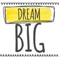 thumbnail image 2 of Greene, Taylor 15x15 Black Ornate Wood Framed with Double Matting Museum Art Print Titled - Dream Big, 2 of 4