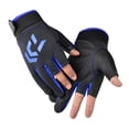 thumbnail image 1 of Guantes Pesca Flecha Unisex Con Corte 3 Dedos Guantes Pesca Antideslizantes (Azul), 1 of 9