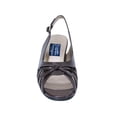 thumbnail image 2 of PEERAGE Celeste Women Extra Wide Width Open-Toe Slingback with Vertical Straps/Mini Bow Upper BROWN 9, 2 of 6