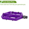 thumbnail image 6 of Unique Bargains Bicycle Pedal Nylon Without Reflective Strips Purple Fit 14mm Axles Non-Slip Bicycle Pedal for BMX MTB Road Bikes 1 pair, 6 of 7