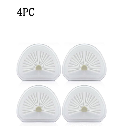 WEgfTDuOP 4Pack VLPF10 Replacement Filters Compatible with Black and Decker Hand Vacuum Filter Model # HLVA320J00 HLVA315j & N575266