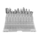 thumbnail image 4 of Juego de brocas rotativas de acero de tungsteno, pulido de metales, brocas de tallado de doble corte resistentes y fáciles de usar, 4 of 9