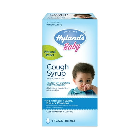 Hyland's Baby Cough Syrup, Natural Relief of Coughs Due to Colds, 4 Ounces 4