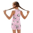 thumbnail image 2 of Psesaysky Panda Girls Tankini Swimsuit 2 Piece Bathing Suits for Girls Round Neck Swim Tank Top and Drawstring Bottoms for 6-15Y, 2 of 7